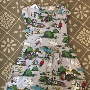 Mini Boden English Countryside print dress